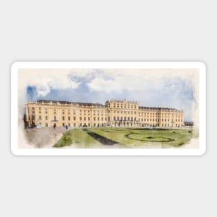 Schonbrunn Palace in Vienna, Austria Sticker